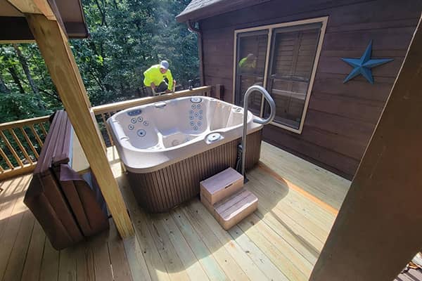 Incorporating a Hot Tub on Your Deck: Design Considerations