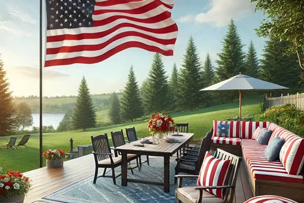 Celebrate Patriots' Day Outdoors: The Perfect Deck for Family and Freedom