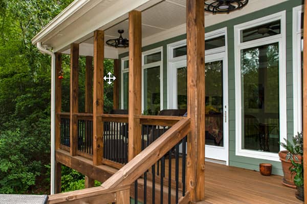 Professional Porches Staining and Painting in Georgia